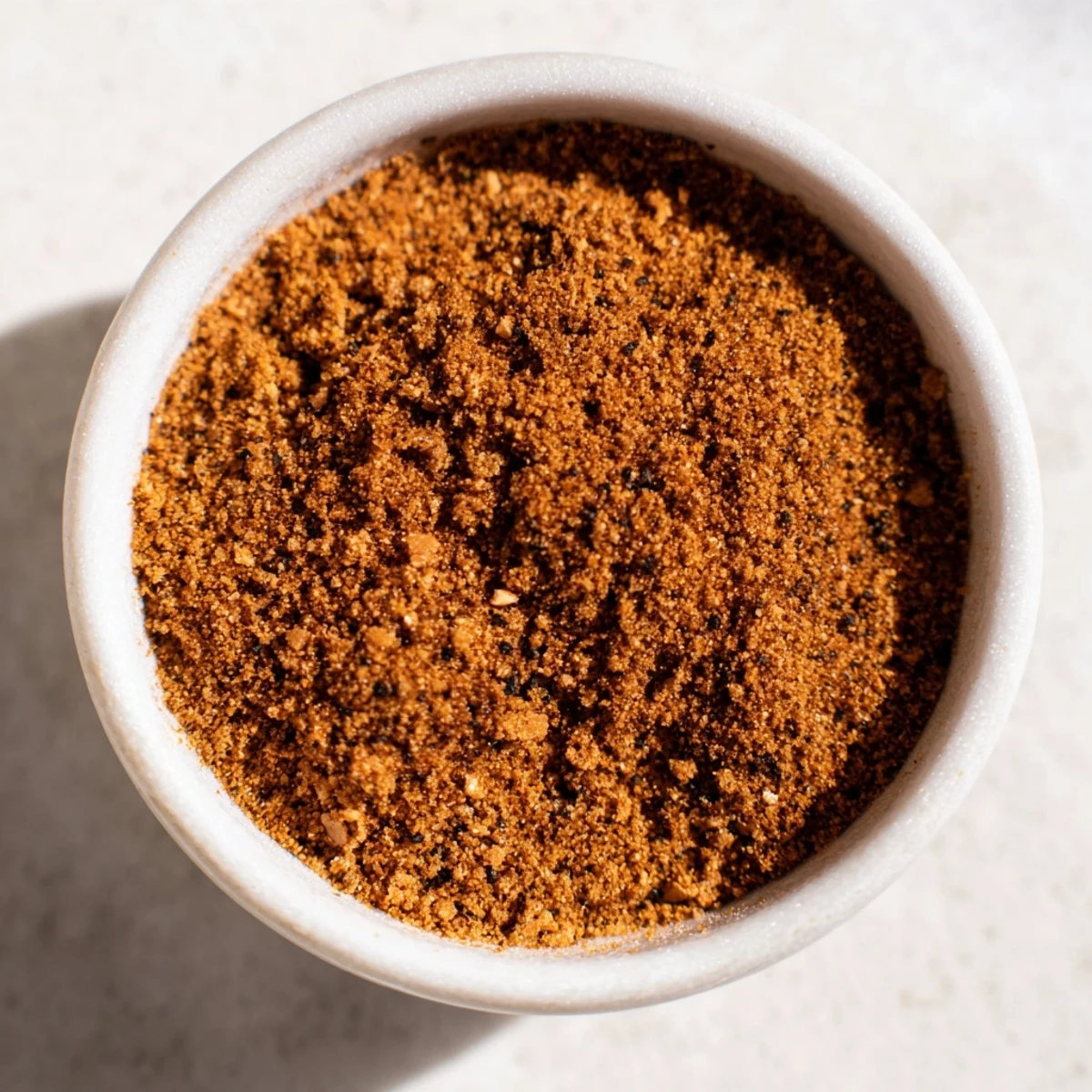 Vibrantly colored Gingerbread Spice Mix, perfect for adding warmth and spice to holiday goodies.