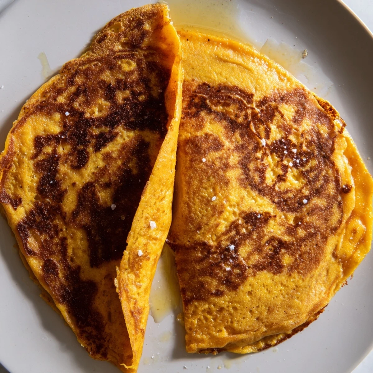 Stack of warm golden sweet potato cassava tortillas on a wooden board, ready for folding into soft gluten-free tacos or wraps.