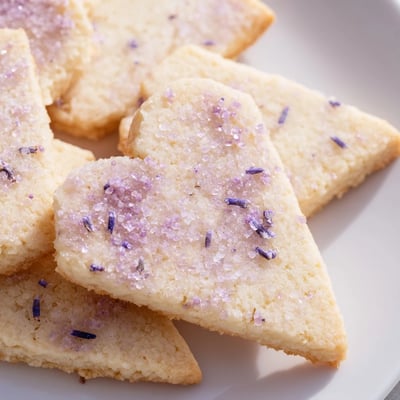 Lilac Sugar Cookies