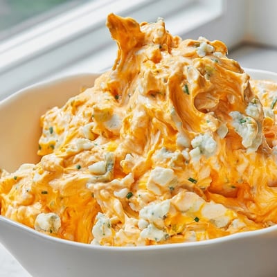 Buffalo Pickle Dip For Game Day